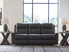 Mackmenville Carbon Reclining Sofa (Online Special Price) - Ornate Home