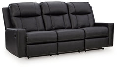 Mackmenville Carbon Reclining Sofa - Ornate Home