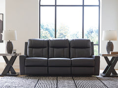 Mackmenville Carbon Reclining Sofa - Ornate Home
