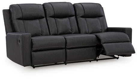 Mackmenville Carbon Reclining Sofa - Ornate Home