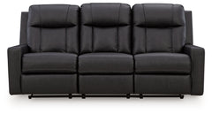 Mackmenville Carbon Reclining Sofa - Ornate Home