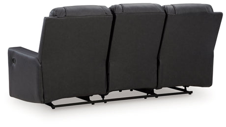 Mackmenville Carbon Reclining Sofa - Ornate Home