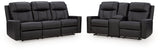 Mackmenville Carbon Reclining Sofa and Loveseat (Online Special Price) - Ornate Home