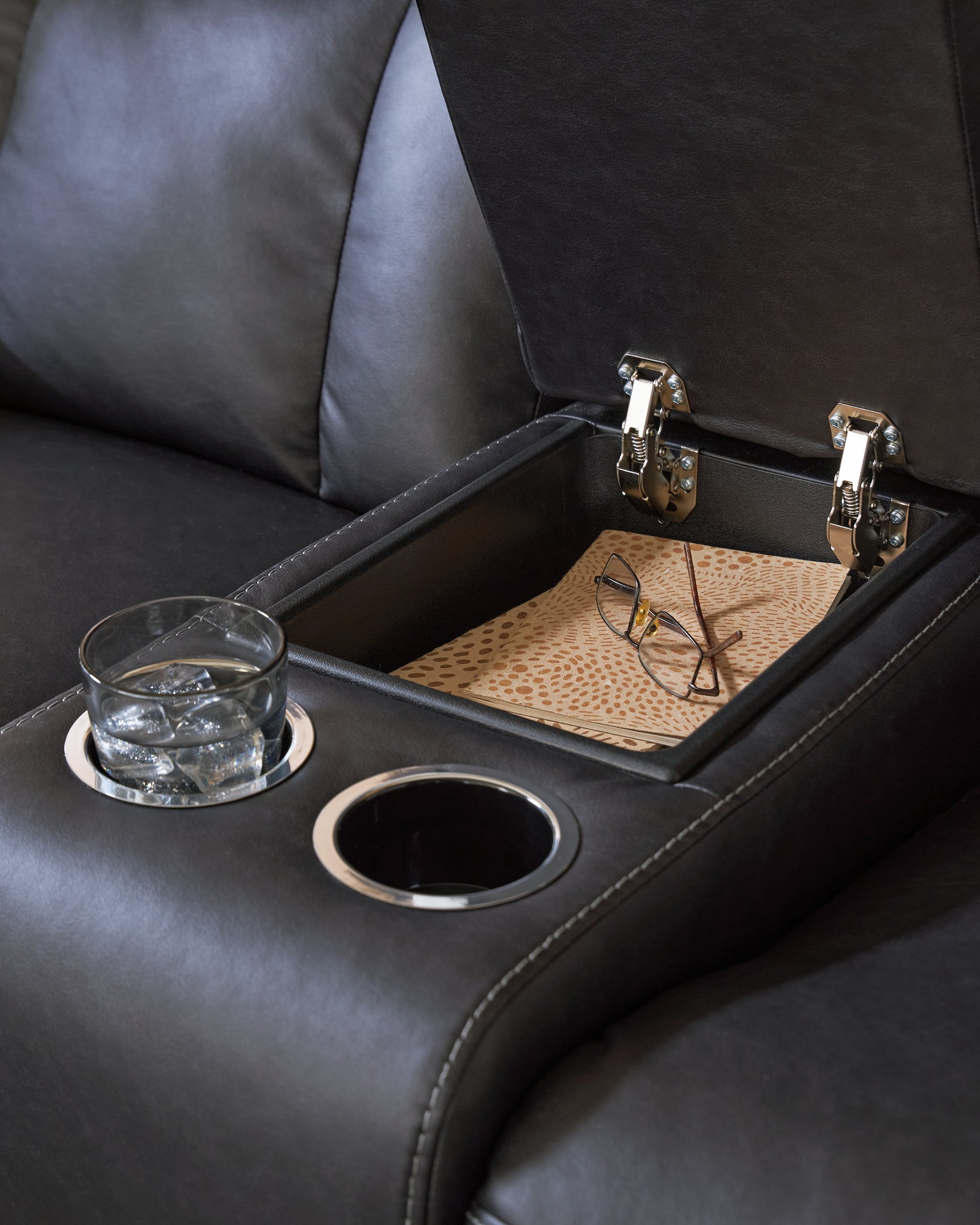 Mackmenville Carbon Reclining Sofa and Loveseat (Online Special Price) - Ornate Home