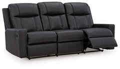 Mackmenville Carbon Reclining Sofa and Loveseat - Ornate Home