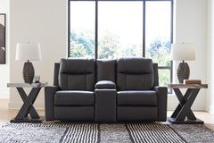 Mackmenville Carbon Reclining Sofa and Loveseat - Ornate Home