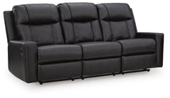 Mackmenville Carbon Reclining Sofa and Recliner - Ornate Home