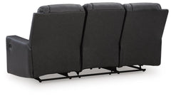 Mackmenville Carbon Reclining Sofa and Recliner - Ornate Home