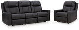 Mackmenville Carbon Reclining Sofa and Recliner - Ornate Home