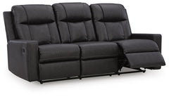 Mackmenville Carbon Reclining Sofa and Recliner - Ornate Home