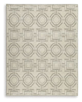 Maconville Ivory/Gray Large Rug - Ornate Home