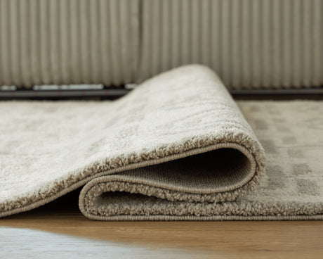 Maconville Ivory/Gray Large Rug - Ornate Home