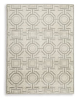 Maconville Ivory/Gray Medium Rug - Ornate Home