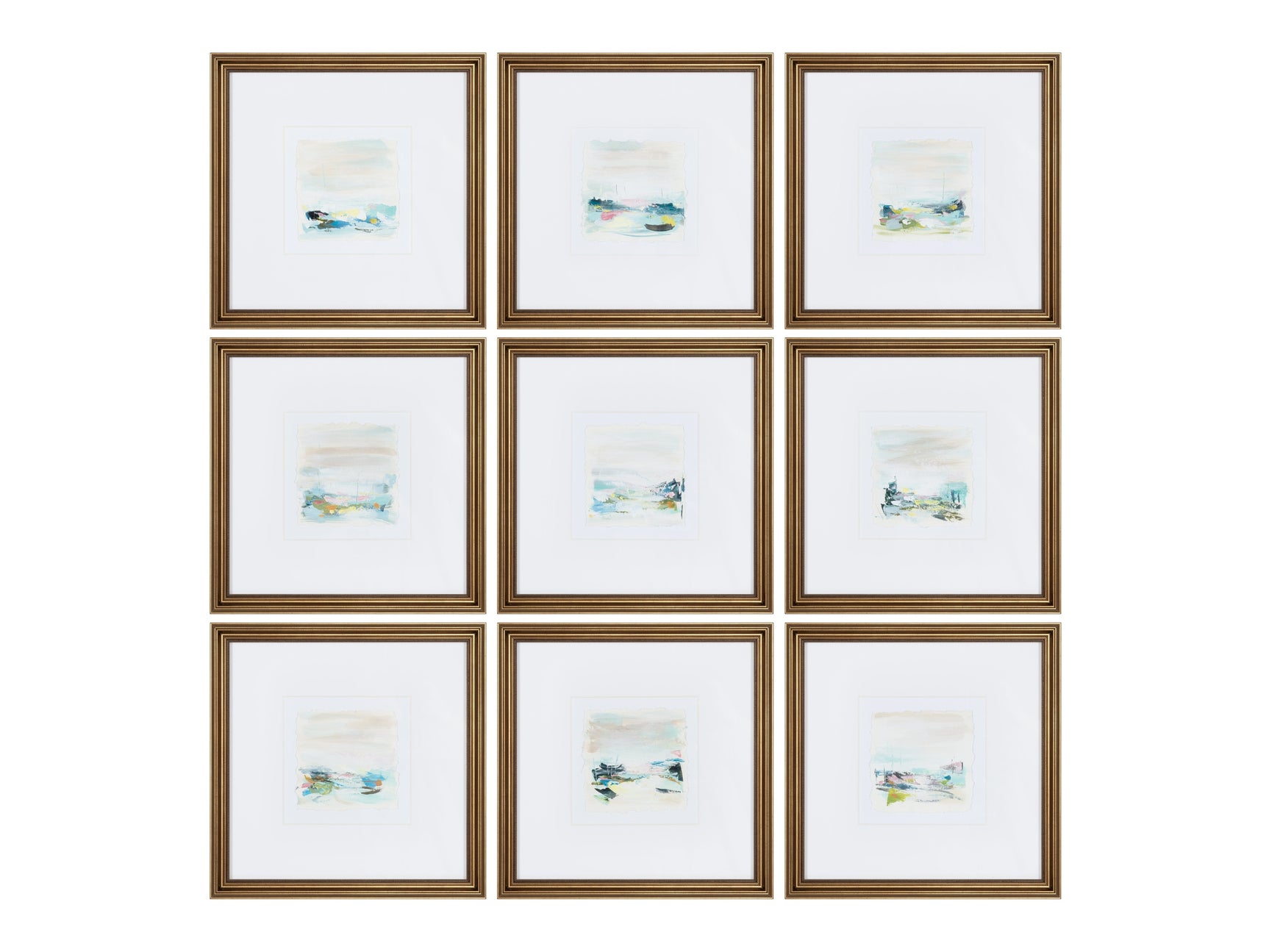 Mad For Color Green/Blue Print