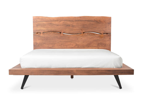 Madagascar Brown King Platform Bed - Ornate Home