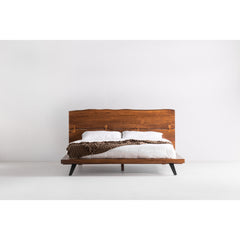 Madagascar Brown King Platform Bed - Ornate Home
