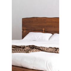 Madagascar Brown King Platform Bed - Ornate Home