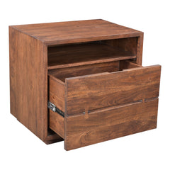 Madagascar Brown Nightstand - Ornate Home
