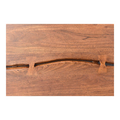 Madagascar Brown Queen Platform Bed - Ornate Home