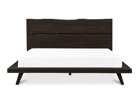 Madagascar Dark Brown King Platform Bed - Ornate Home