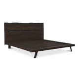 Madagascar Dark Brown King Platform Bed - Ornate Home
