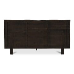Madagascar Dark Brown King Platform Bed - Ornate Home