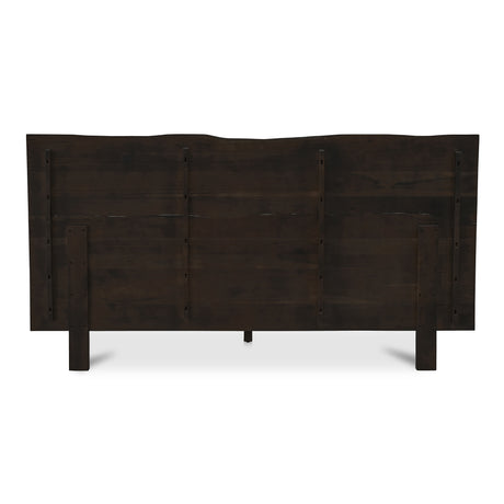 Madagascar Dark Brown King Platform Bed - Ornate Home