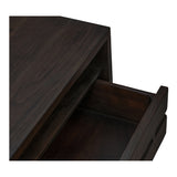 Madagascar Dark Brown Nightstand - Ornate Home