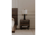 Madagascar Dark Brown Nightstand - Ornate Home