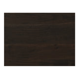 Madagascar Dark Brown Queen Platform Bed - Ornate Home