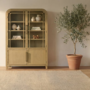 Maddie Natural Cabinet - Ornate Home