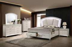 Maddie Pearl White Chest - Ornate Home