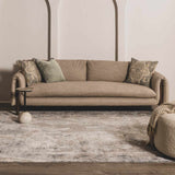 Maddington Gray Marble Thick Luxe Rug - Ornate Home