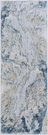Maddington Gray Marble Thick Luxe Rug - Ornate Home