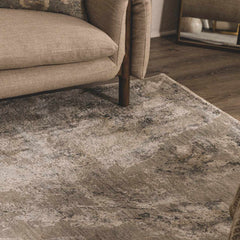 Maddington Gray Marble Thick Luxe Rug - Ornate Home