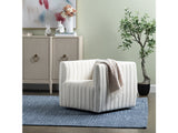 Maddison White Accent Chair - Ornate Home