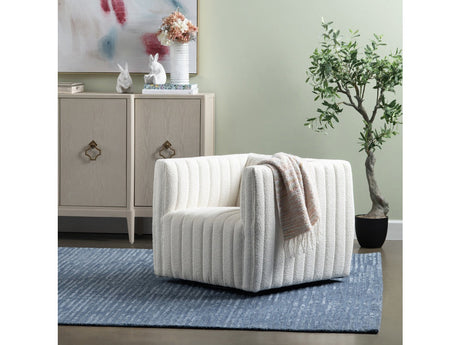 Maddison White Accent Chair - Ornate Home