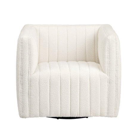 Maddison White Accent Chair - Ornate Home