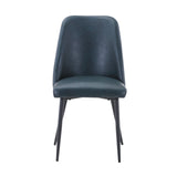 Maddox Blueberry Uph Chair (Set of 2) - Ornate Home
