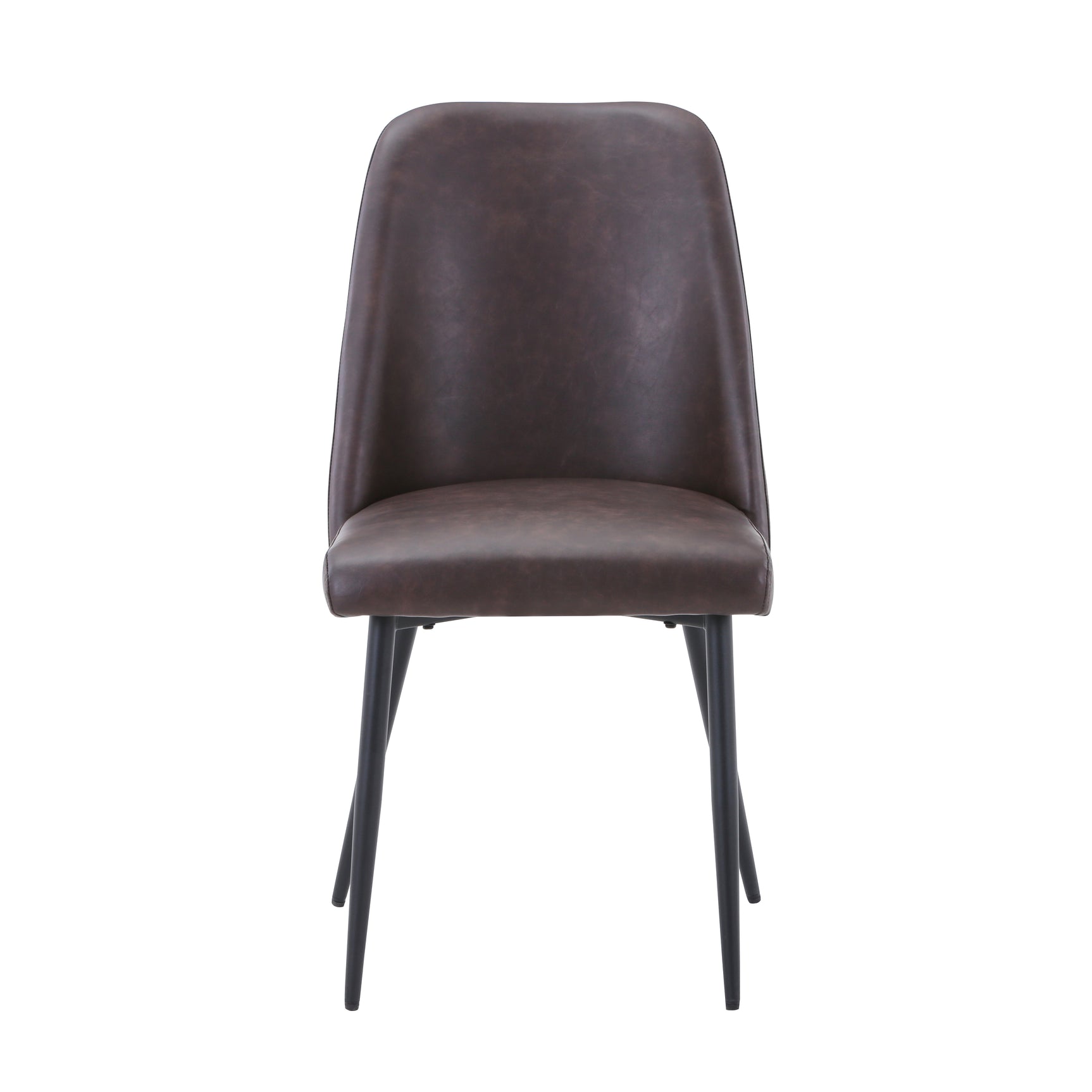 Maddox Dark Brown Uph Chair (Set of 2) - Ornate Home