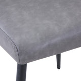 Maddox Grey Uph Chair (Set of 2) - Ornate Home