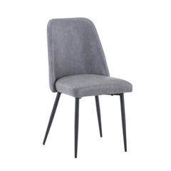Maddox Grey Uph Chair (Set of 2) - Ornate Home
