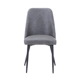 Maddox Grey Uph Chair (Set of 2) - Ornate Home