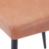 Maddox Light Brown Uph Chair (Set of 2) - Ornate Home