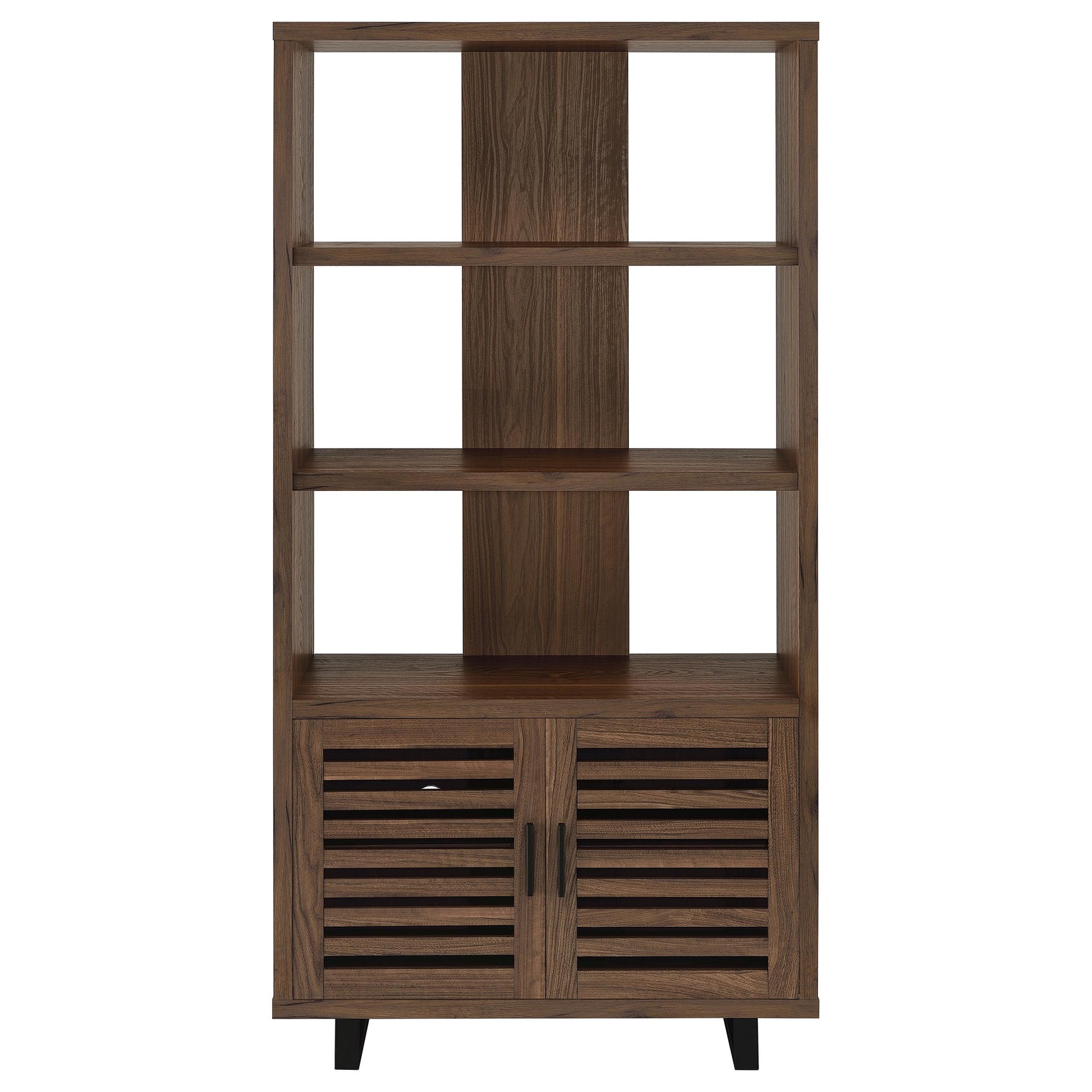 Maddox Walnut Bookcase - Ornate Home