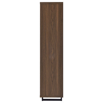 Maddox Walnut Bookcase - Ornate Home