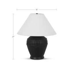 Madeira Black Table Lamp - Ornate Home