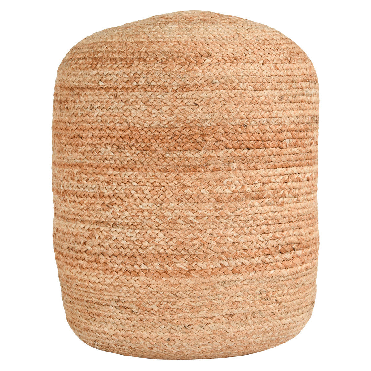 Madeira Jute Natural Pouf - Ornate Home