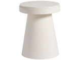 Madeira White Sand Accent Table - Ornate Home