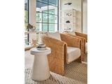 Madeira White Sand Accent Table - Ornate Home